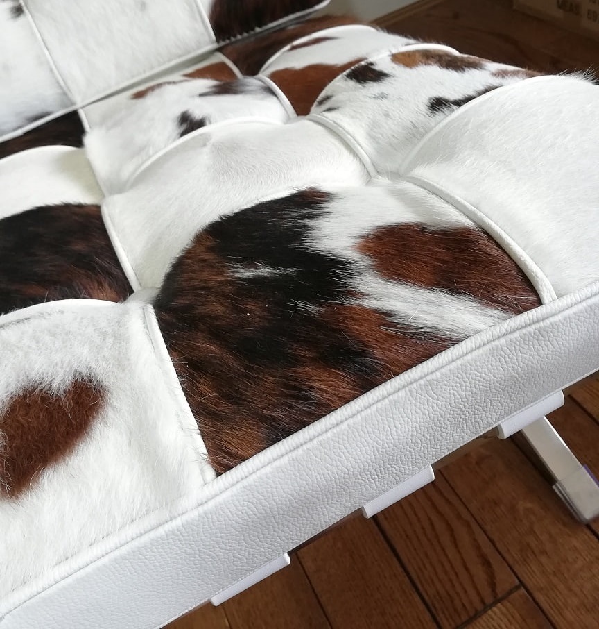 バルセロナチェア ポニースキン ズーム